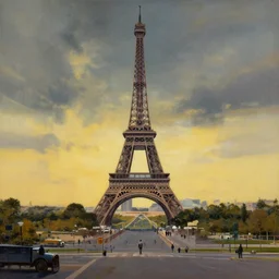 Fallout in Paris, painting by Mike Winkelmann