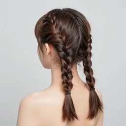 girl with plaits, back view, by joseph todorovitch, jeremy lipking