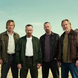 4 k still from breaking bad, starring brad pitt