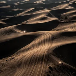 flowing majestic lines with tiny explosions in the style of wolfgang tillmans