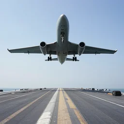 first person view low angle, lockheed martin sr - 7 2 coming in for a landing towards an aircraft carrier, by area lockheed martin,