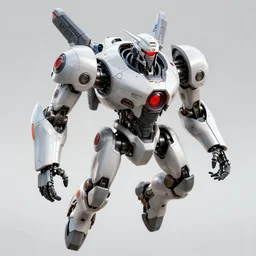 a war robot named excertius who protects the machine father and mother, hovering, abstract, red eye, weaponized, sci - fi, hyper detailed, unreal engine, pristine, hyper realism, hyper detailed, trending on art station