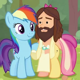 jesus as a character in my little pony