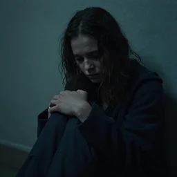 sad, a 2 4, by guillermo del toro, cinematic, dramatic, moody