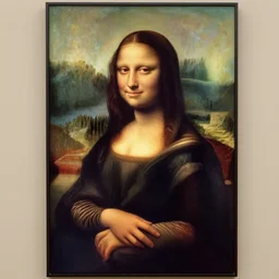 monalisa in the style of JACEK YERKA