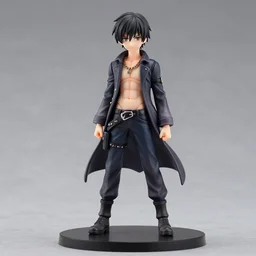 Till Lindemann, An anime Nendoroid of Till Lindemann, figurine, detailed product photo