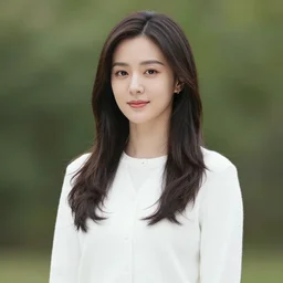 beautiful asian woman, medium shot
