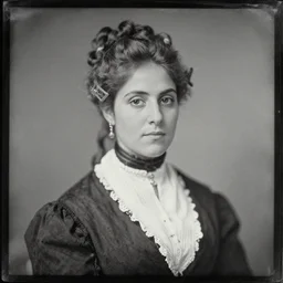 daguerreotype ambrotype of a young courtesan very intricate, highly detailed,