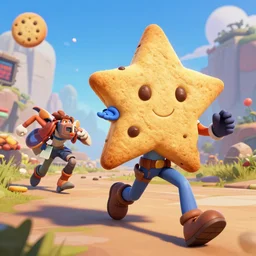 apex legends has a new star : a cookie! fight and run across olympus with chocolate chips for ammo and be a cookie, unreal engine, source engine, source sdk, hdr, wide color gamut, photorealism, hyperrealistic, new character, sfto