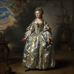 misa amane, baroque dress. by rembrandt, ( ( konstantin razumov ) )
