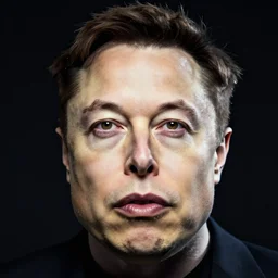 halloween mask of elon musk