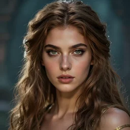 portrait of lol samira as a beautiful goddess, epic fantasy art, detailed face, goddess, mystical, mystic atmosphere, trending on artstation, deviantart, digital art, high detail, high definiton, ultra realistic, high quality, hyper realistic, 4 k uhd