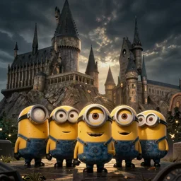 Harry Potter!!, Harry Potter!!, the minions