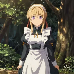 cute maid, violet evergarden, Kyoto animation