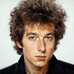 portrait of bob dylan, painting by paula rego, high detail, high resolution
