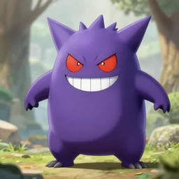 [ a realistic gengar ] ghost pokemon, realistic portrait of a ghost pokemon by greg rutkowski
