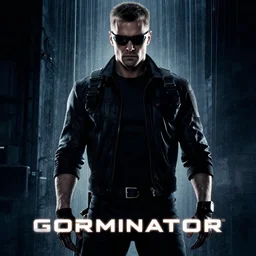 terminator movie cover art with title