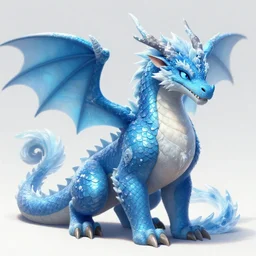 art of a anthropomorphic blue dragon with icy scales highly detailed artwork, furry art, Falvie, furaffinity, DeviantArt, trending on artstation