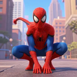 spiderman by pixar
