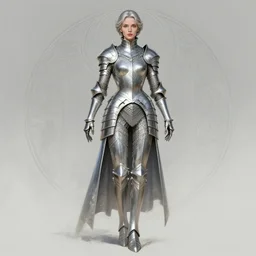 beautiful female dorothy gale, rebecca romijn as dorothy, full body character concept, covered in full beautiful silver armor, art nouveau, super powers, fantasy, intricate, elegant, highly detailed, digital painting, artstation, concept art, shining, sharp focus, illustration, art by stanley lau