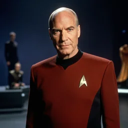 a portrait of dr. julian bashir from star trek : deep space 9 with background scenery by juergen teller, iris van herpen