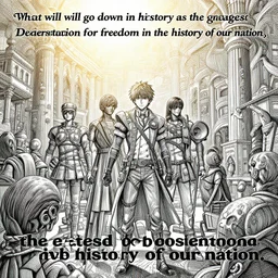 i am happy to join with you today in what will go down in history as the greatest demonstration for freedom in the history of our nation., ultrafine detailed illustration by kim jung gi, irakli nadar, intricate linework, sharp focus, octopath traveler, final fantasy, unreal engine highly rendered, global illumination, radiant light, intricate environment