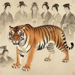a hyperdetailed design of a oriental tiger whole body, tiger structure, ferocious, chinese mythology, victo nga, fumo yoshitoshi, ren jing jeong, feifei ruan, peter mohrbacher,, biomehieronymus spang, arunanondchai
