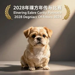 a cute dog