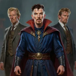 a highly detailed digital primitive!!! painting of stephen strange, by james gurney, greg rutkowski, by craig mullins