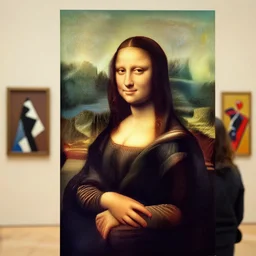 mona lisa is looking to marcel duchamp and his artworks