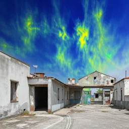 abandoned by alvaro siza ( alvaro siza vieira ), thermal imaging, archdaily, wallpaper, highly detailed, trending on artstation.
