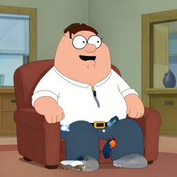 American Psycho but it is an Family Guy episode, Realistic, HDR, 8K, - n 9