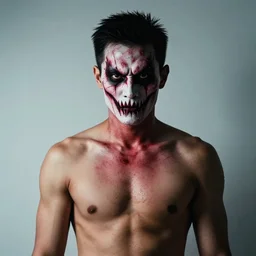 skin man, villain in disguise