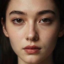 close up of a human face, photograph, extremely detailed
