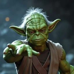 a film still of yoda as hulk in the avengers 2 0 1 2