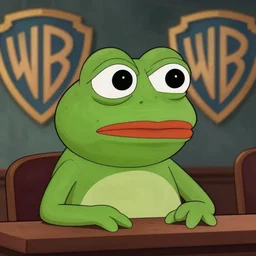 sad pepe frog in the frame of a cult thriller film, high quality, hd, 4 k, warner, hbo, cinema frame, screenshot