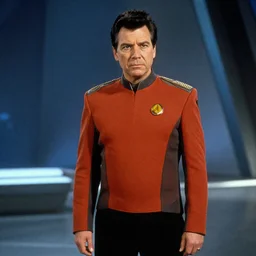 Captain Ed Mercer from the Orville, Yoji Shinkawa