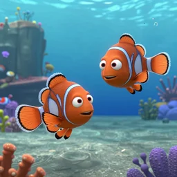 live action finding nemo