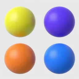 panoramic equirectangular animation of 3 d objects basic colors 8 k