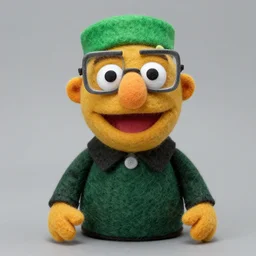 dean norris breaking bad as a muppet. highly detailed felt. hyper real photo. 4 k.