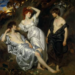a painting of the dreams of austin osman spare by gustav moreau, jean delville and  Gaston Bussiere