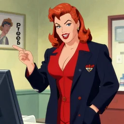 Pin-up of Dr. Phil by Gil Elvgren