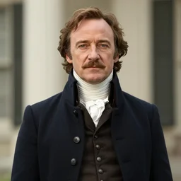 kevin spacey starring in a biopic about george washington, film still