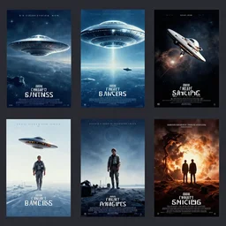 1 9 6 0 s movie posters about flying saucers