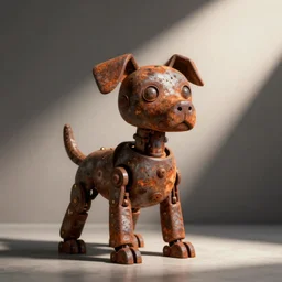Rusty robot dog