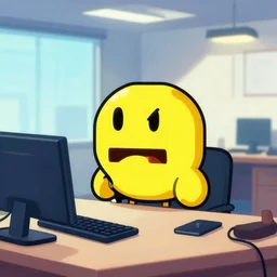 pacman in the office