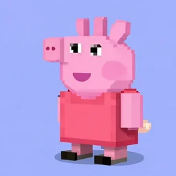 peppapig in Minecraft