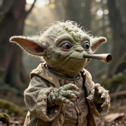 yoda snorting lines