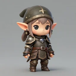 cute tiny goblin girl wearing hunter armor from Bloodborne, trending on ArtStation