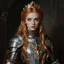 ( ( gothic # ) ) princess knight portrait *. *. by battle angel alita * *, rene lalique, highly detailded, ( ( misa amane # ) ), by william - adolphe bouguerea, by rembrandt